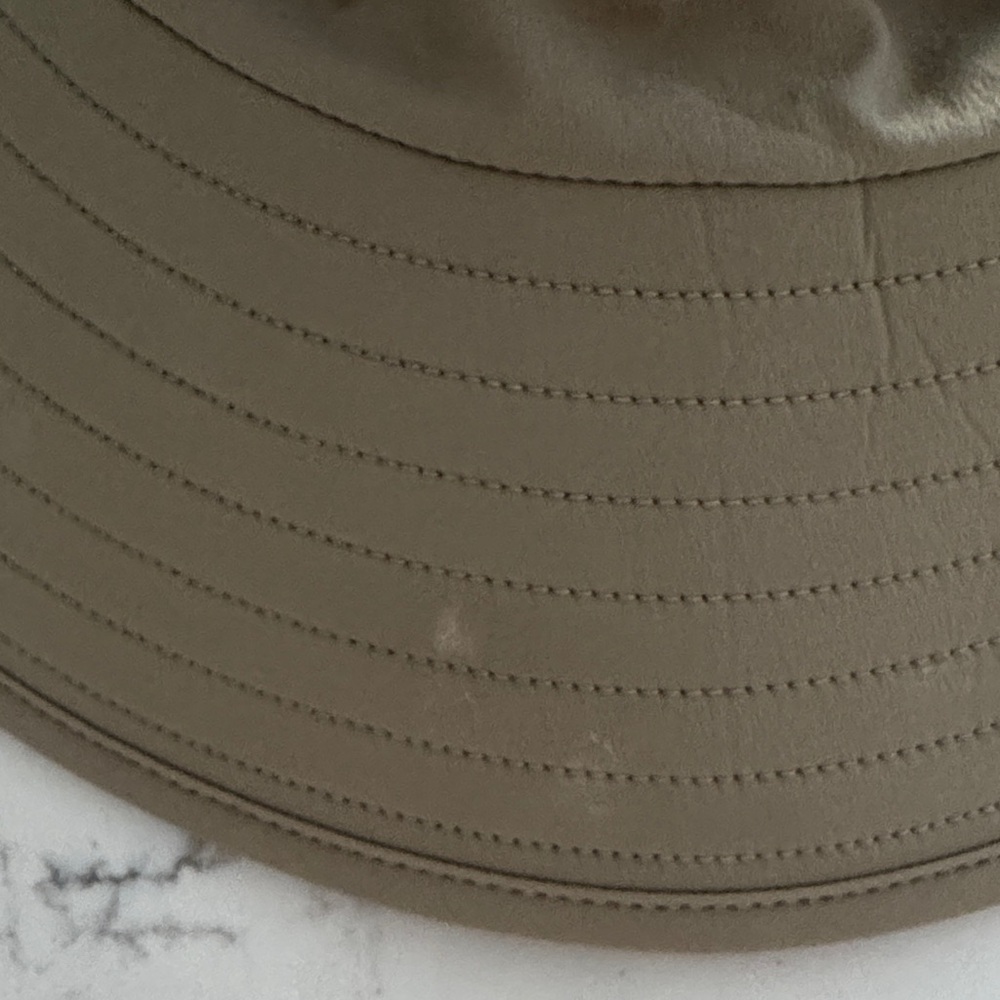 NWOT Lululemon athletica Tan Sun Hat with UPF 50 in sheer oak color - Picture 7 of 8
